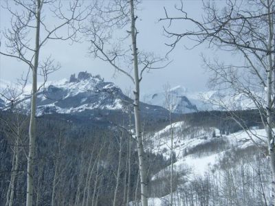 Crested Butte - View - Snowy Mountain Views