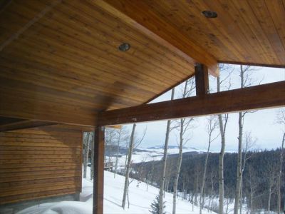 Crested Butte - View - Woodwork with Snowy View