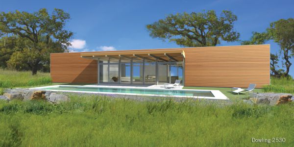 Modern Collection - Minimalist - Single Story Wood Exterior