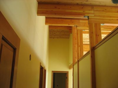 Durango - Classic - Interior Ceiling Beams Over Front Hallway