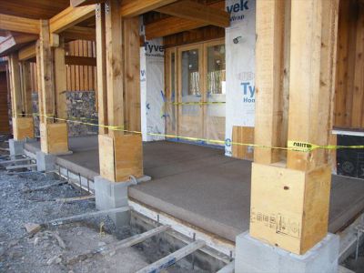 Ridgway - Executive - Construction of Front Entrance Porch