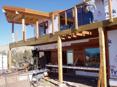 Ridgway - Custom - Construction of Deck and Siding Installation