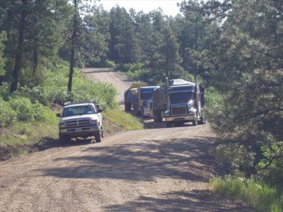 Durango - Classic - Semi Truck on Main Road