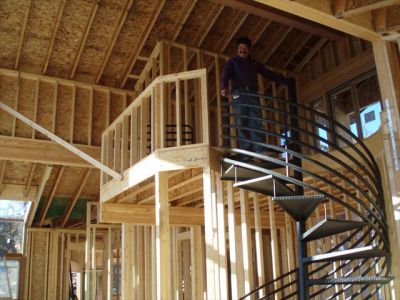 Ridgway - Escarpment - Installation of Stairwell