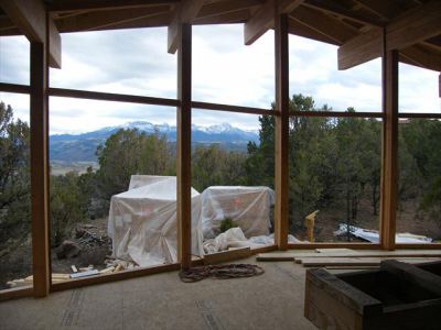 Ridgway - Big View - Construction of Floor to Ceiling Windows