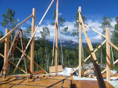 Crested Butte - View - Interior Window Frames Construction