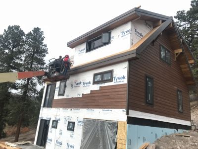 Ridgway, CO - Chalet - Construction Installation of Siding