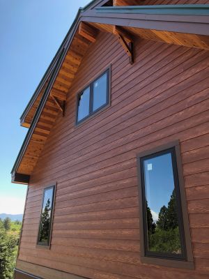 Ridgway, CO - Chalet - Completed Installation of Siding and Windows